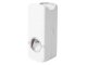 Automatic Toothpaste Dispenser and Wall Mounted Toothbrush Holder, White