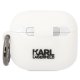 Karl Lagerfeld силиконовый чехол для AirPods 3 KLACA3SILKCW Белый