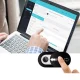 Tech-Protect Cam Fit+ Laptop Camera Cover 3-Pack - Black