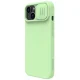 Nillkin CamShield Silky Silicone Case for iPhone 14 Plus with Camera Cover, Green