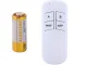 Wireless light switch with remote control, 1 channel, 20m range