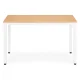 Dining Table and Computer Desk 120x60 cm ModernHome, light oak