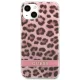 Apple iPhone 13 mini 5.4\'\' Guess Leopard Case Cover (GUHCP13SHSLEOP), Pink