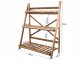 Wooden 3-Tier Flower and Home Decor Shelf Stand Rack