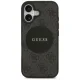 Guess iPhone 17 Case 4G Circle Classic Logo MagSafe, Black