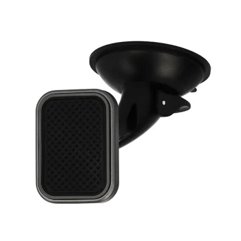 TXR Magnetic Car Holder with 2 Mounts, Grey Frame
