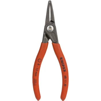 KNIPEX 48 11 J0 Precision Circlip Pliers for Internal Rings 8-13 mm