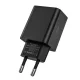 Tech-Protect NC30W Wall Charger USB-C PD 30W / USB-A QC 3.0 - Black