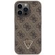 Guess iPhone 13 / 13 Pro Case Crossbody 4G Metal Logo, Brown