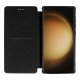 Samsung Galaxy A54 (SM-A546) Razor Leather Book Case Cover Wallet, Black