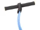 Pedal Resistance Band Tummy Trimmer for Abs and Leg Workouts, Blue-Black