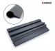 Fence Panel Tape End Clips, Dark Gray, 10 pcs