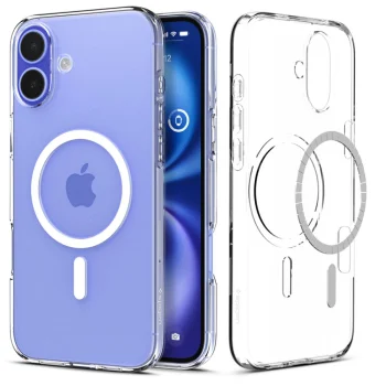 Spigen Liquid Crystal Mag Case for iPhone 16, Clear