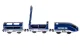 Police Train and Track Set with Cars and Helicopter (92 Pieces, ~300cm)