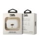 Karl Lagerfeld White AirPods Pro 2 Case with 3D Choupette