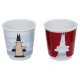 Bialetti MINI EXPRESS Set Magritte Coffee Set, Red
