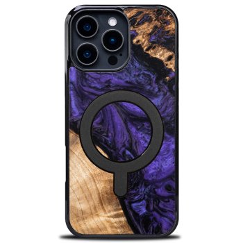 Bewood Unique Case for iPhone 16 Pro Max - Violet with MagSafe