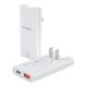 Choetech PD6011 65W GaN USB-C + USB-A Wall Charger, White