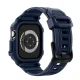 Spigen Rugged Armor Pro Strap with Protective Case for Apple Watch 42mm, Navy Blue
