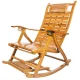 Gotel Bamboo Rocking Chair with Massage Function