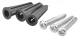 Wall-mounted Hanger House Cleaning Tool (mop, broom) Holder / Garden Tool Storage / Garage Organizer