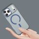 Magnetic Abrasive iPhone 17 Pro Max Case Compatible with MagSafe - Matte Blue