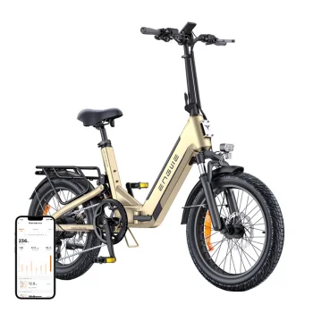 ENGWE L20 3.0 Boost 250W Folding Electric Bike, Gold
