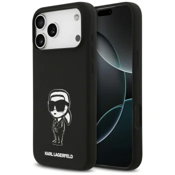 Karl Lagerfeld MagSafe Case for iPhone 17 Pro Max - Black