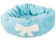 Soft plush pet bed for dogs and cats, round, 50cm