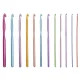 Ruhhy Crochet Hook Set with Case, 12 pcs, 2-8 mm