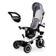 ECOTOYS 3-in-1 Kids Tricycle Stroller with 360° Rotatable Seat, Grey (YM-BT-2)