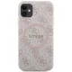 Guess iPhone 11 / XR Case 4G Collection Leather Metal Logo MagSafe, Pink