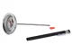 Meat Thermometer with Probe, 0-120°C, Silver
