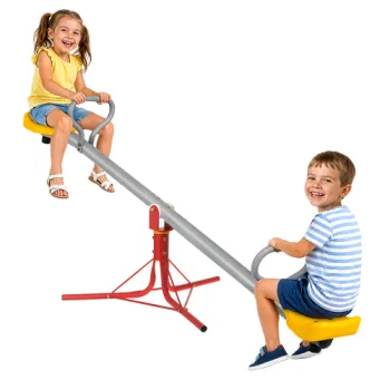 Kruzzel 2-in-1 Kids Garden Seesaw and Merry-Go-Round