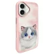 Nimmy Big Eyed Pet 2.0 Cat Case for iPhone 16 - Pink