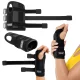4Fizjo Left Wrist Brace with Rigid Splint, Black