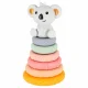 Soft Sensory Educational Stacking Pyramid and Blocks Set, 13 Pieces