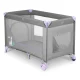 Ricokids RK-240 Travel Cot with Mattress and Bag, Grey/Lavender