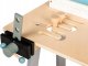 ECOTOYS Kids Wooden Workbench with 32-Piece Toy Tool Set