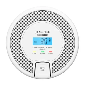 X-Sense CO03D Carbon Monoxide Detector with LCD Display