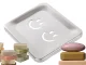 Metal Wall-Mounted Soap Dish, Silver