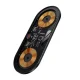 Dual Qi Wireless Charger Baseus Digital LED Display, 20W, Black