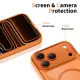 Tech-Protect Magpeak MagSafe CC Case for iPhone 17 Pro Max, Transparent Orange