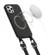 Tech-Protect MagNecklace MagSafe Case for iPhone 12 / 12 Pro, Black