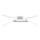 TRUTHEAR Gate Wired In-Ear Headphones with Microphone, 10mm, 3.5mm, White