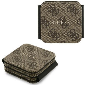 Guess 4G MagSafe 3-in-1 Wireless Charger 15W, Brown