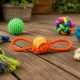 Dog Toy – Braided Rope Tugger with Ball
