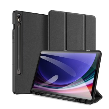Samsung Galaxy Tab S9 FE 10.9'' (SM-X510 / X516B) DUX DUCIS Domo Tablet Cover Case, Black | Planšetes Vāciņš...