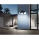 Izoxis 00024889 180 LED Solar Lamp with Motion and Dusk Sensor, Black