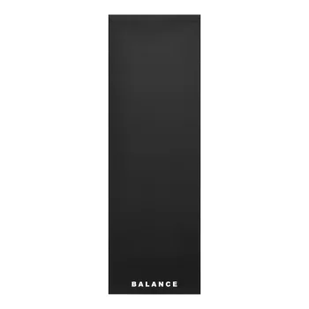 Balance Yoga Mat PVC 183 x 61 cm, Black